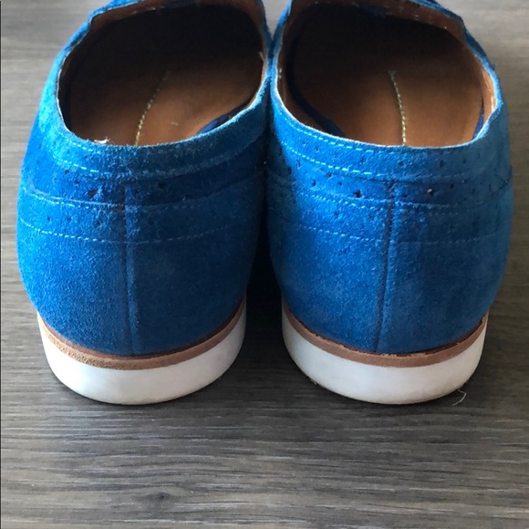 Dolce Vita blue suede loafers with tassels - Picture 5 of 5